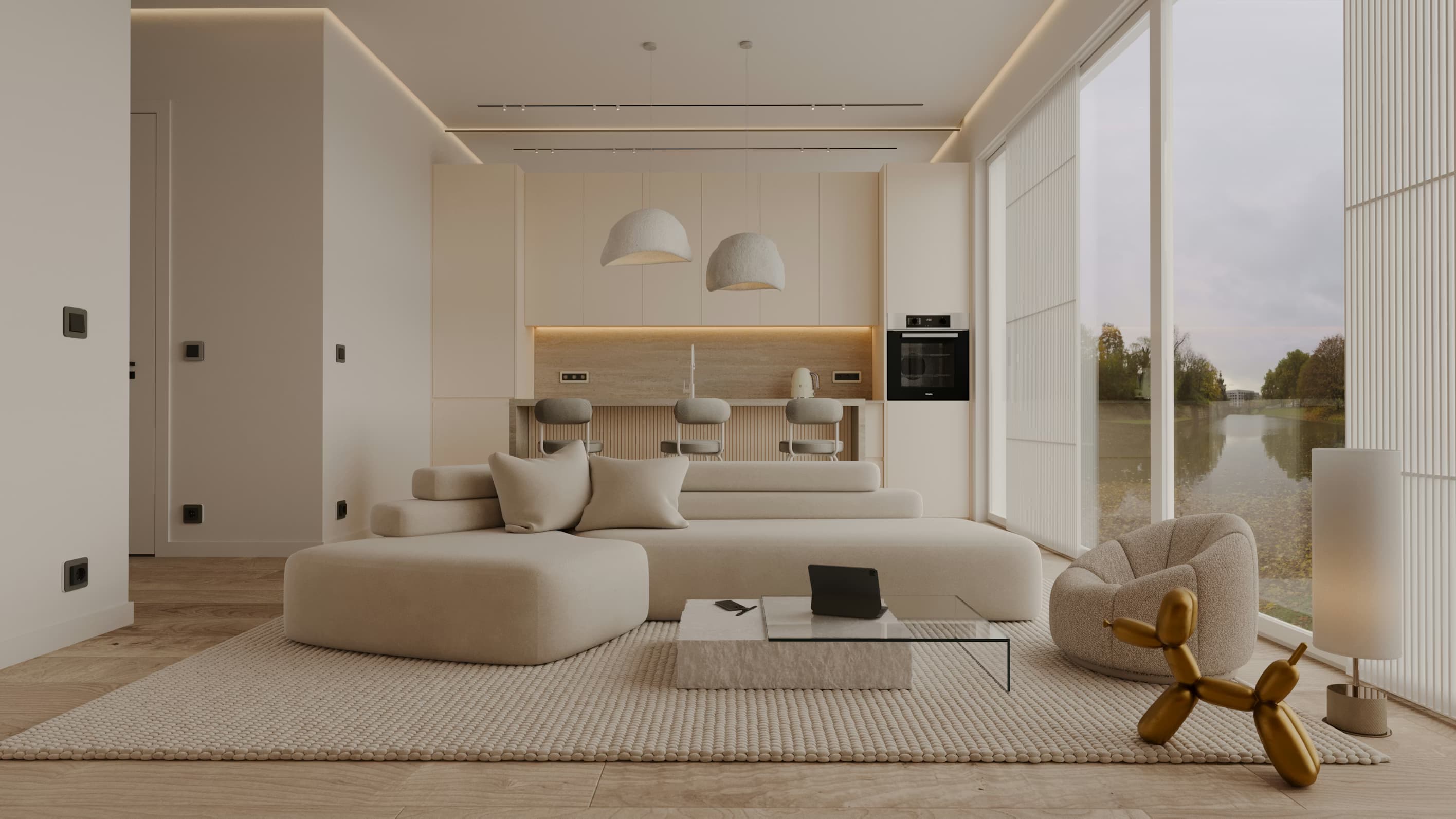 Modern modular interior,MDC Living