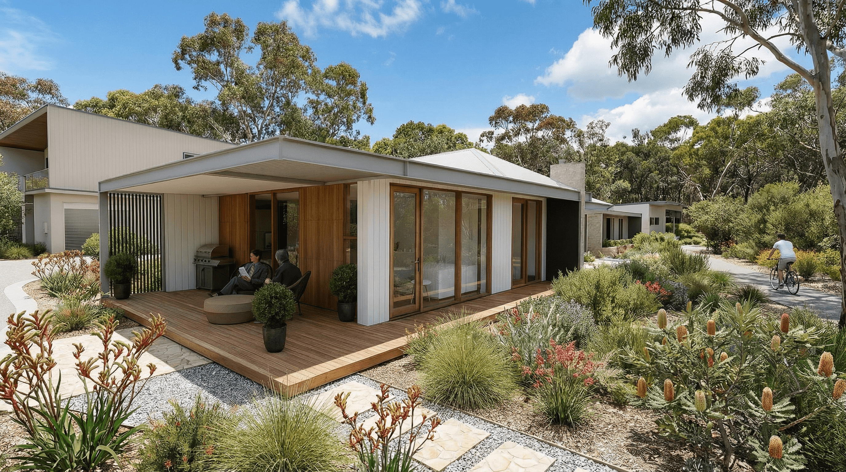 Modular townhouses delivered offsite,MDC Living